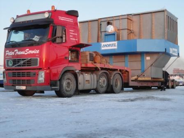 Международная перевозка тяжеловесных и негабаритных грузов